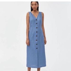 Paloma wool, linen mid length dress.
